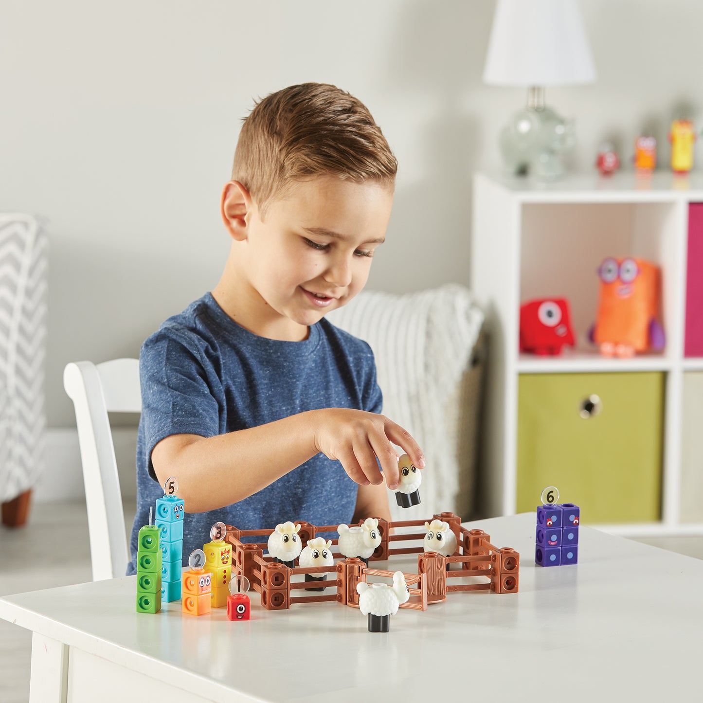 MathLink® Cubes Activity Set Numberblocks® Sheep Farm