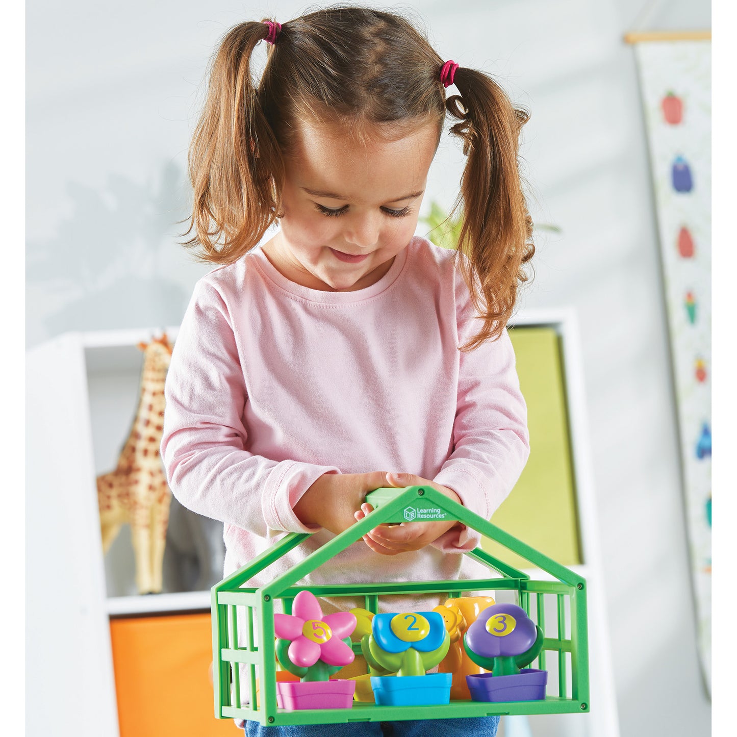 Growing Greenhouse Color and Number Playset