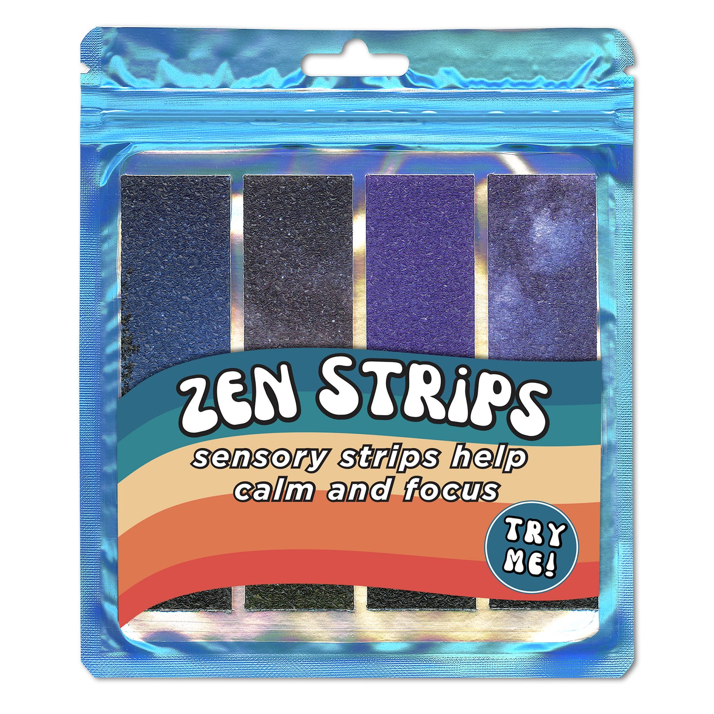 Zen Strips, Sand Nature Set 6, 4 Per Set, 6 Sets