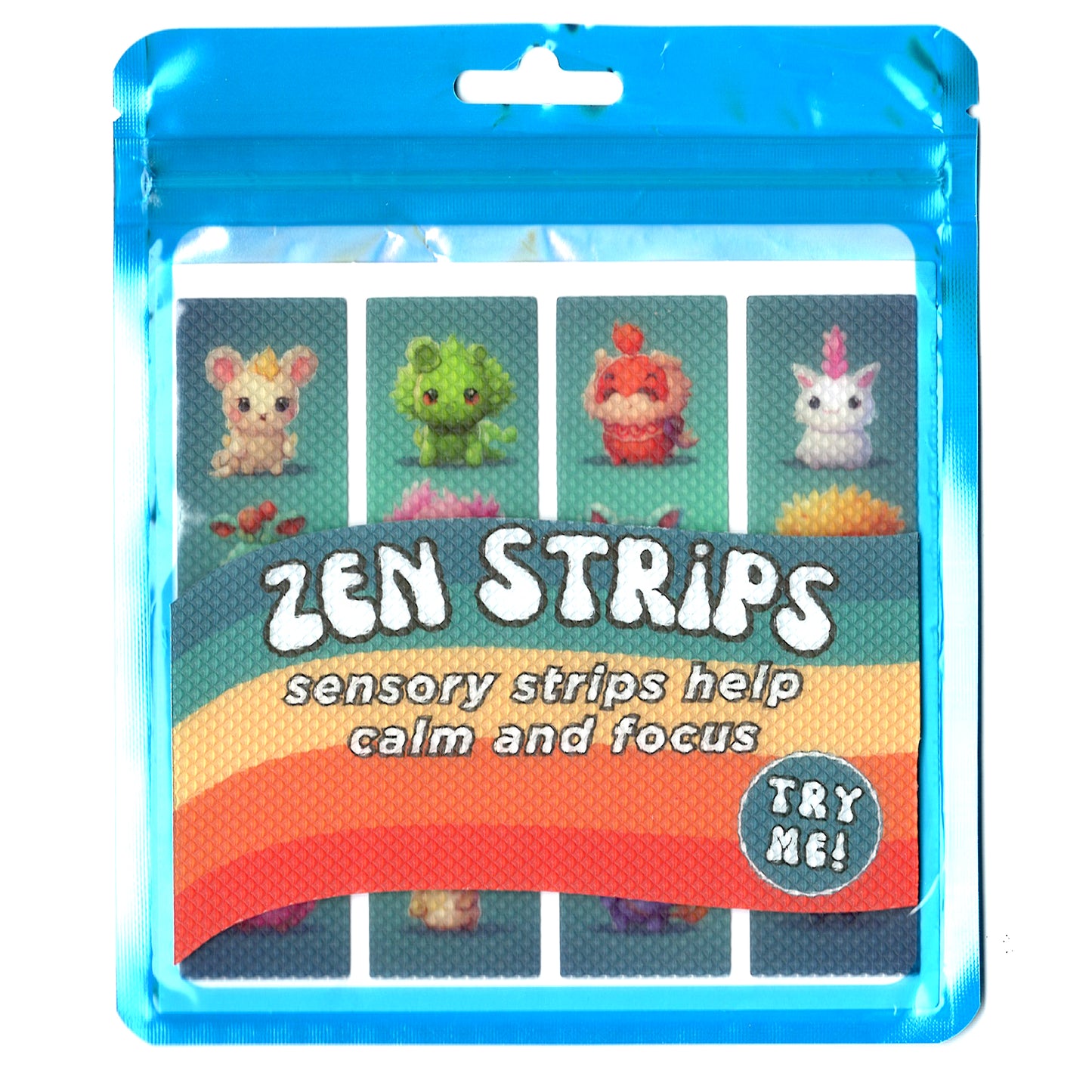 Zen Strips, Bumpy Cuties Set 7, 40 Strips