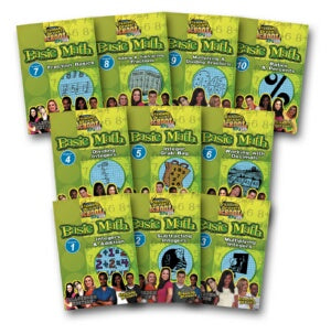 Standard Deviants School Basic Math (10 Pack)