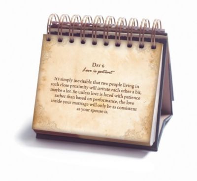 Living The Love Dare: 365 Day Calendar Flipbook