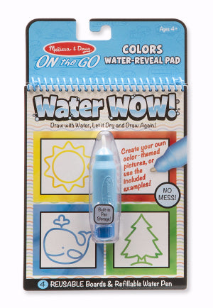 Water Wow!: Colors & Shapes Activity Book (Ages 3+