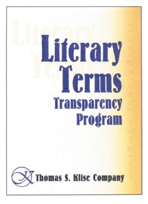 Literary Terms Transparency Program