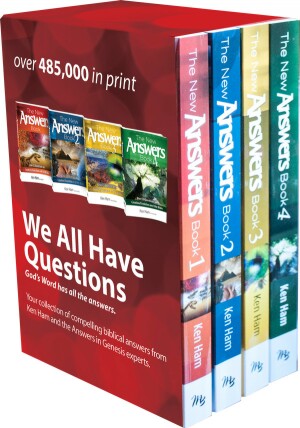 4 Volume Answers Book Box Set