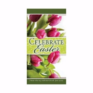 Offering Envelope-Celebrate Easter (Job 19:5) (Pac