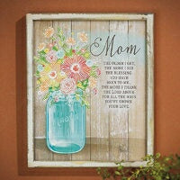 Wall Plaque-Mom (9 x 11)