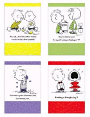 Card-Boxed-Vintage Charles M. Schulz Assorted All