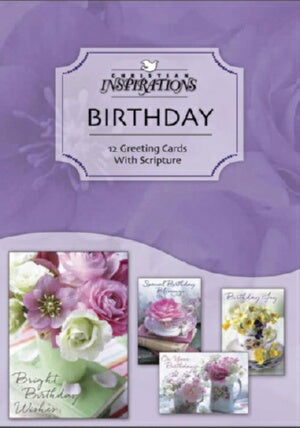 Card-Boxed-Birthday-Teacup Wishes (Box Of 12)