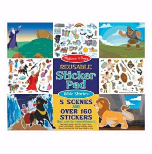 Reusable Sticker Pad: Bible Stories (Ages 3+)