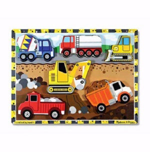 Construction Chunky Puzzle (6 Pieces) (Ages Puzzle