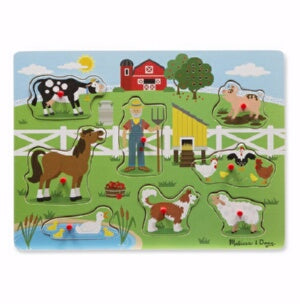 Old MaCDonald's Farm Sound Puzzle (8 Pieces Puzzle