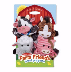 Hand Puppet Set-Farm Friends (Ages 2+)