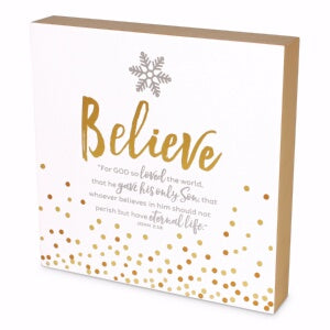 Plaque-Season Of Joy: Believe (#12471)