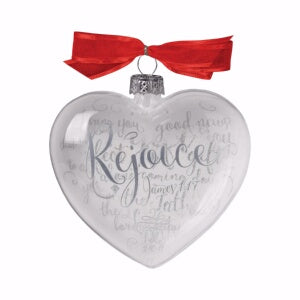 Ornament-Reflecting God's Love: Rejoice (#12570)