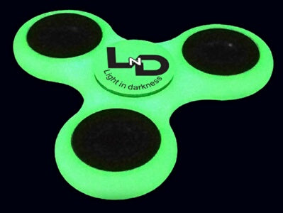 Faith Fidget Spinner-LND/Light In Darkness-Glow In