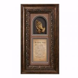 Framed Art-Serenity Prayer (10" x 18")