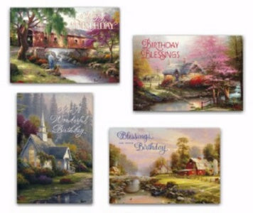 Card-Boxed-Birthday-Thomas Kinkade-Birthday Blessi