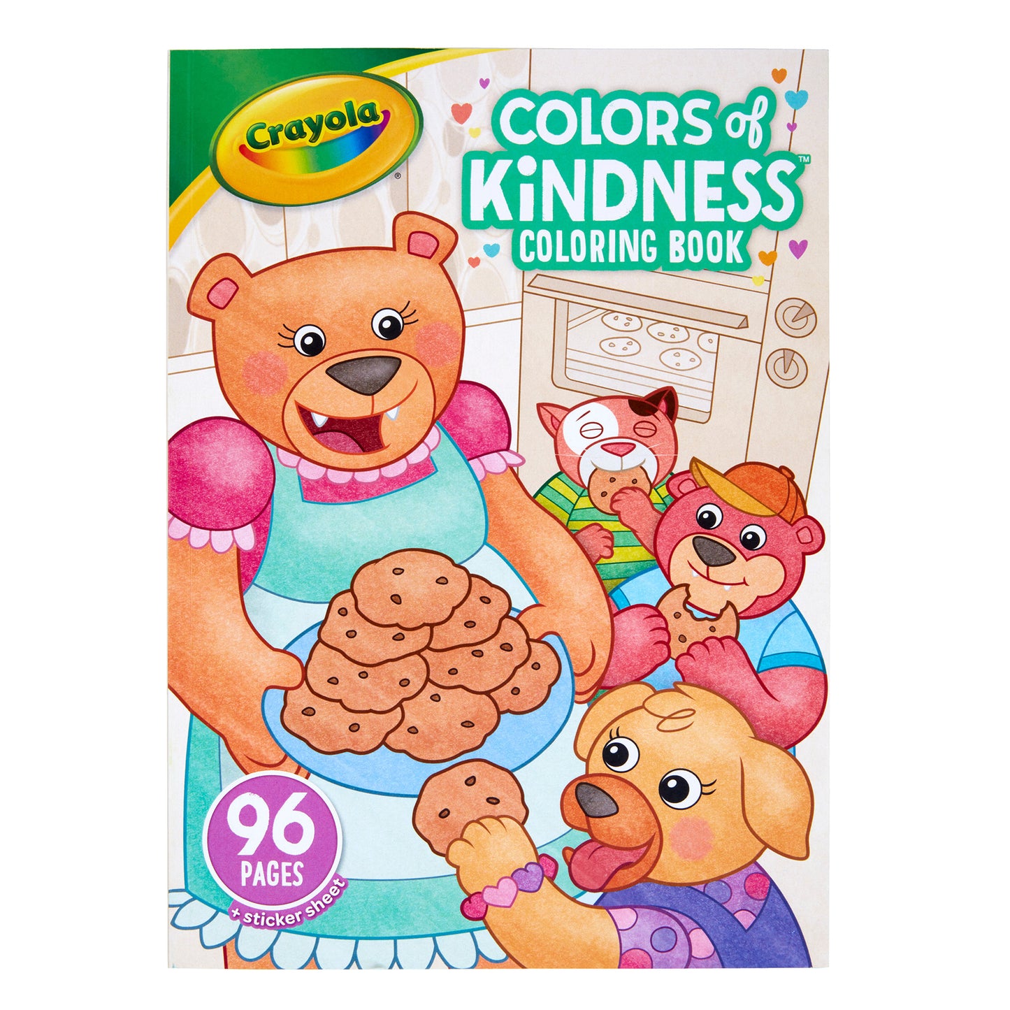 (12 Ea) 96pg Coloring Book Colors Of Kindness