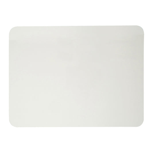 (12 Ea) Lap Board 9x12 Plain White 1 Sided