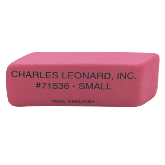 (2 Bx) Pink Economy Wedge Erasers Small 36 Per Bx