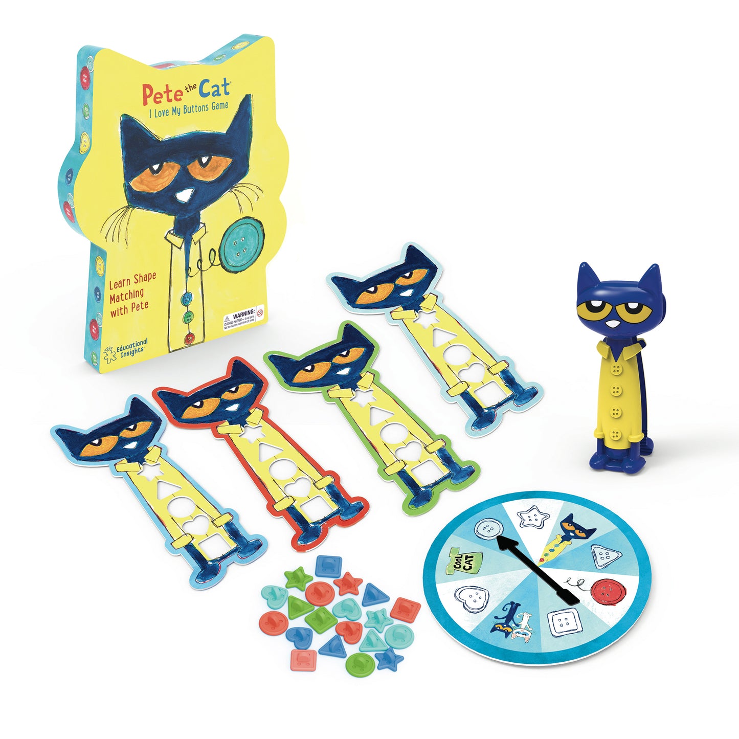 Pete The Cat I Love My Buttons Game