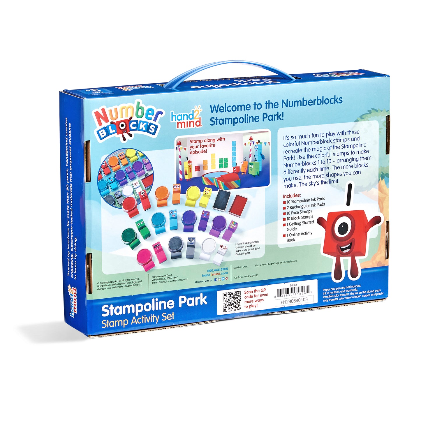 Numberblocks Stampoline Park Stamp Activity Set