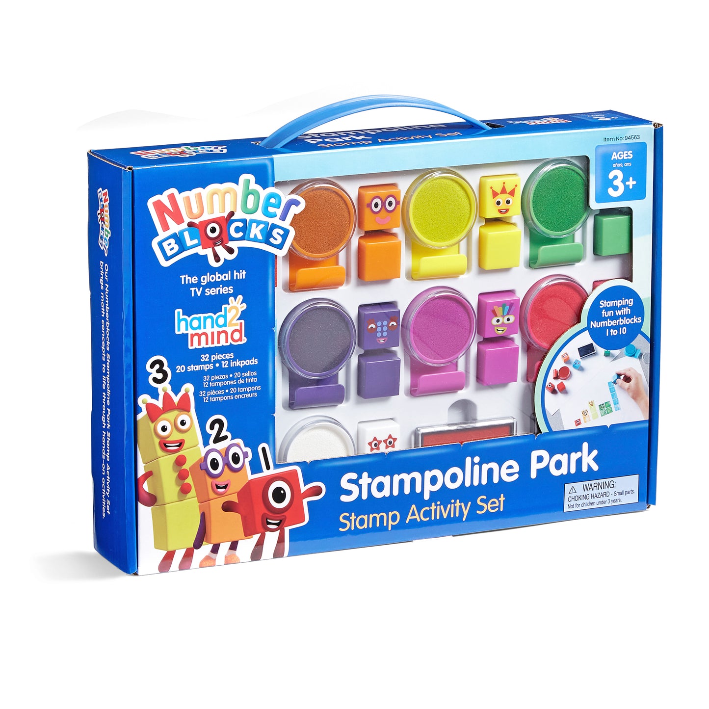 Numberblocks Stampoline Park Stamp Activity Set