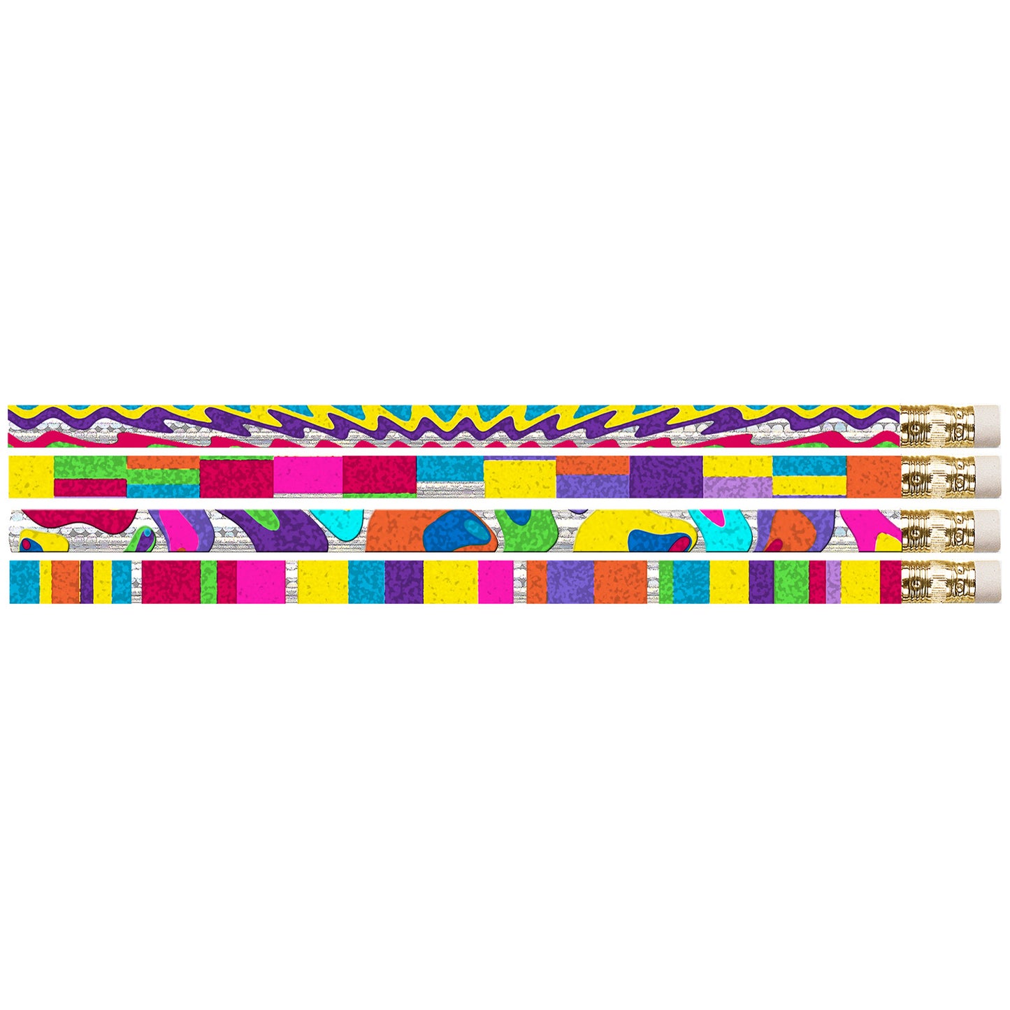 (12 Dz) Watercolors Motivationl Fun Pencils 12 Per Pk