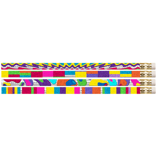 (12 Dz) Watercolors Motivationl Fun Pencils 12 Per Pk