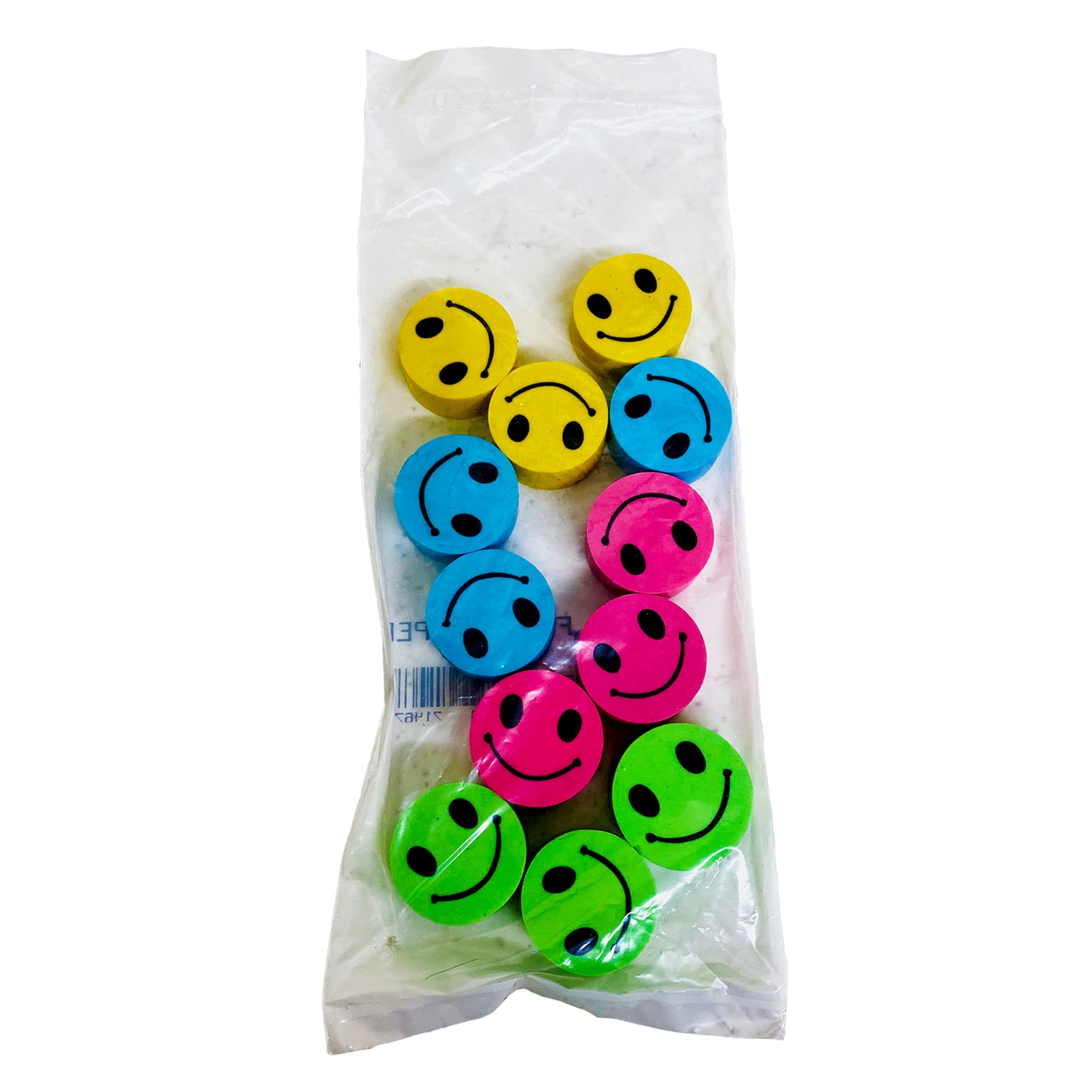 (12 Dz) Happy Face Pencil Toppers 12ct