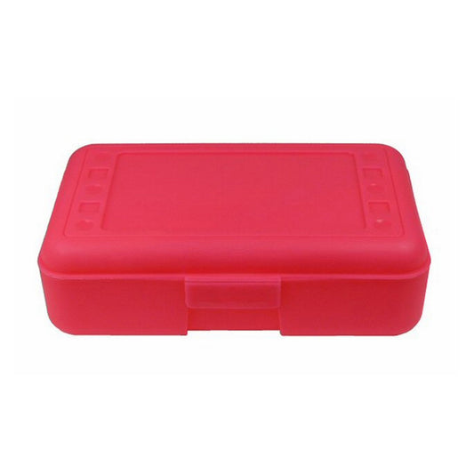 (12 Ea) Pencil Box Hot Pink