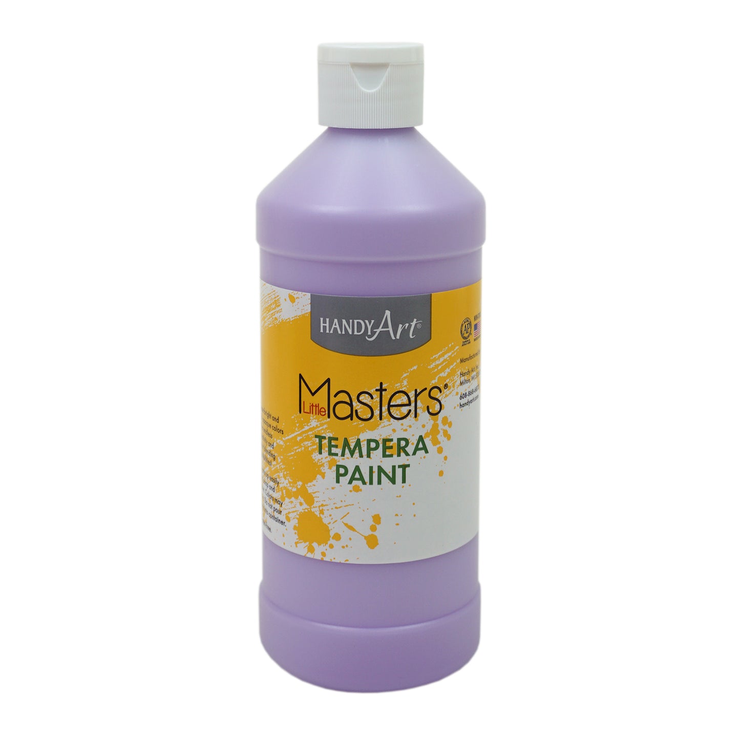 (12 Ea) 16oz Lt Purple Tempra Paint