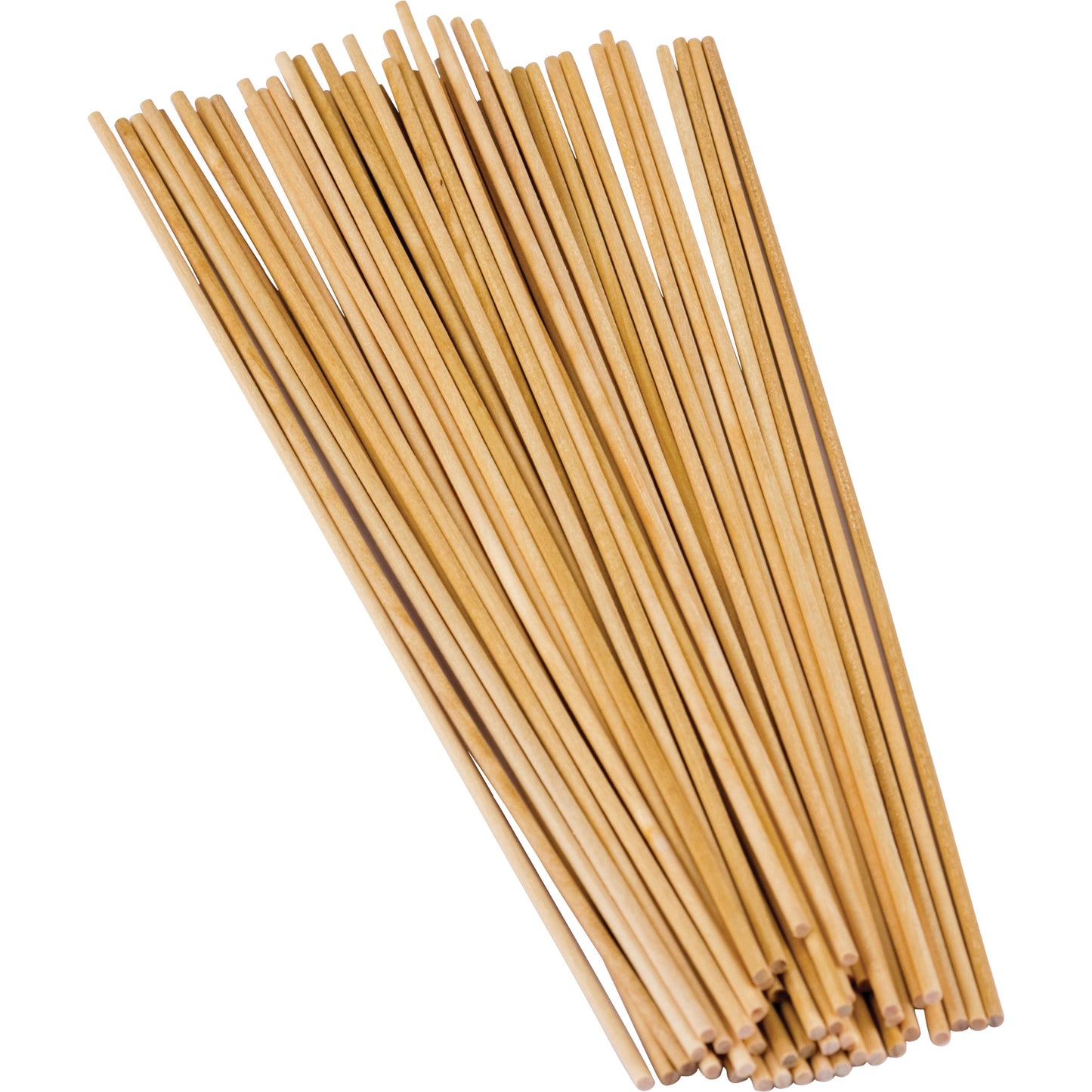 (12 Pk) Stem Basics 1-8 Wood Dowels 100 Count