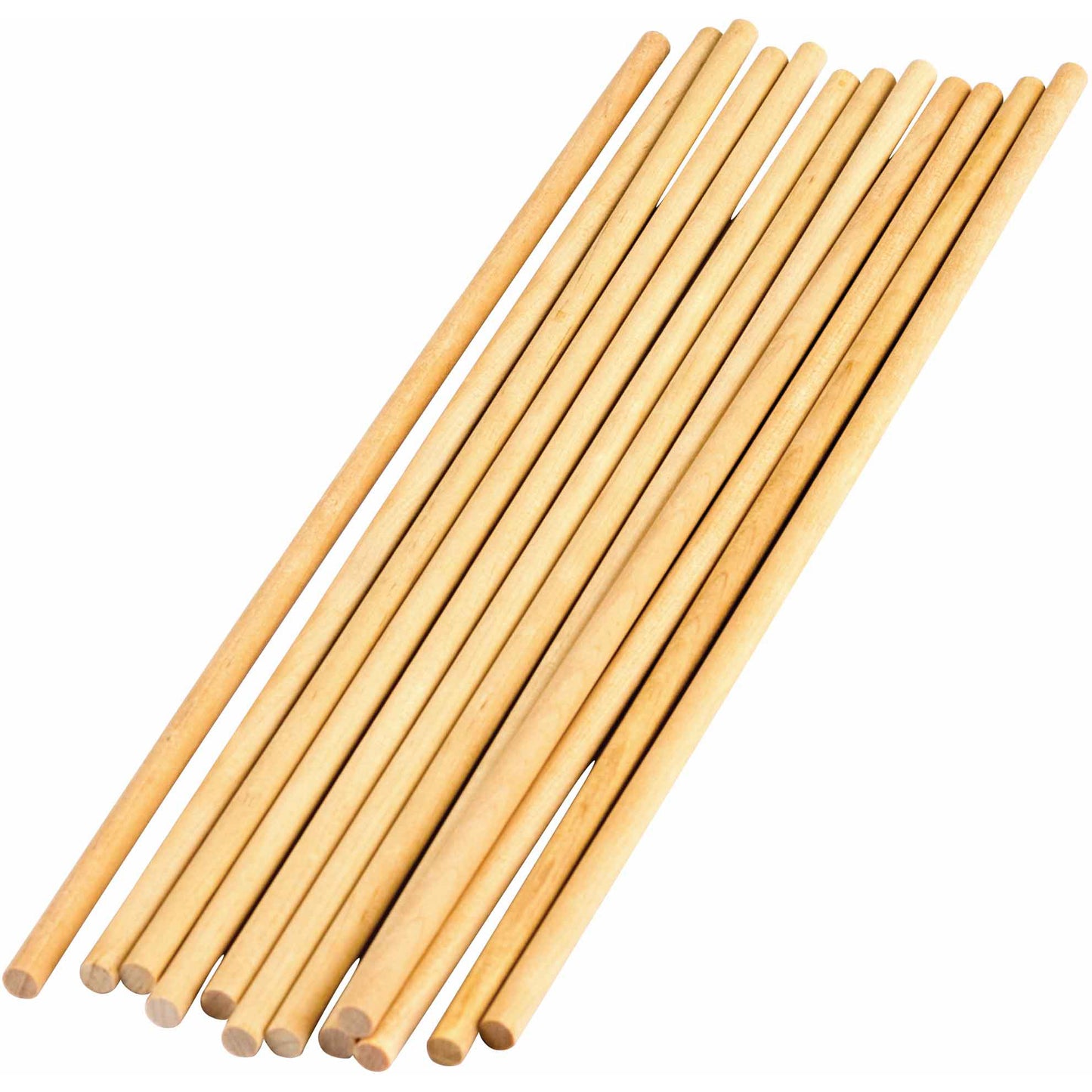 (12 Pk) Stem Basics 1-4in Wood Dowels 12 Count