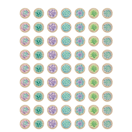 (12 Pk) Rustic Bloom Mini Stickers