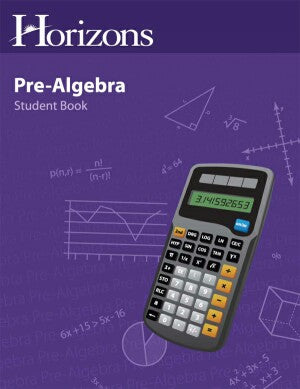 Horizons Pre-Algebra Student Book