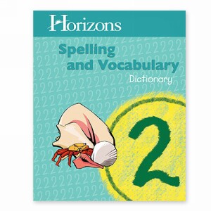 Horizon Spelling and Vocabulary 2 Dictionary