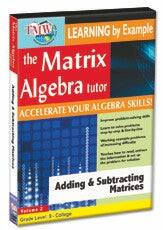 Adding & Subtracting Matrices