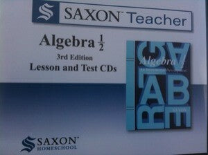 Saxon Algebra 1/2 Teacher CDs