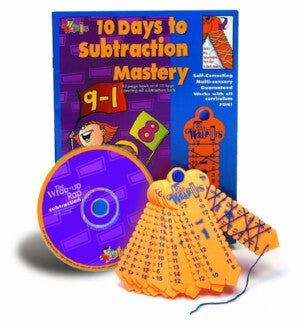 Learning Wrap Ups Subtraction Mastery Kit W/ CD